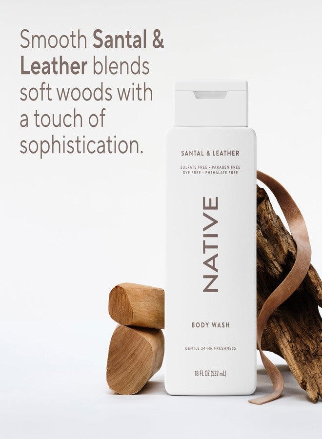 نيتيف غسول الجسم المغذي من خشب الصندل والجلد الطبيعي، 18 أونصة سائلة - Image 5